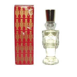 Avon Christmas Soldier Bottle .75 Fl Oz Sportif Cologne with box -90% full